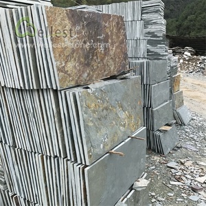 Gạch Lát Sàn Màu Xanh Lá Cây Rusty <span class=keywords><strong>Slate</strong></span> Để Lát Ngoài - Product Image 3