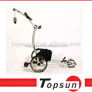 Đức Thiết Kế Hot Điện Từ Xa Đẩy Golf Xe Đẩy Golf Giỏ Hàng Của LiFePo Pin Lithium Động Cơ Hình Ống - Product Image 4
