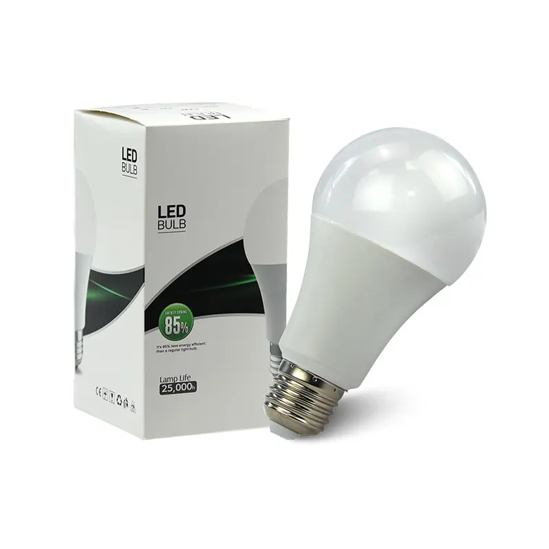 3 yıl garanti çin fabrika promosyon yüksek lümen 5w a60 e27 led ışık ampul