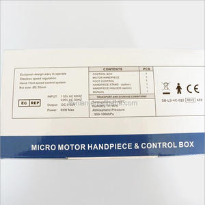 Electric Nail Polisher Korea Saeshin Strong 210 <strong>Micro</strong> <strong>Motor</strong> Handpiece 105L High Speed 40000RPM Dental Handpiece Nail <strong>Drill</strong> <strong>Bits</strong> - Product Image 4