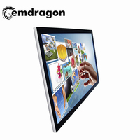 55 zoll android wand montiert werbung monitor/werbung player/digital signage totem display alle in einem touchscreen pc