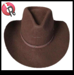 <span class=keywords><strong>Indiana</strong></span> <span class=keywords><strong>Jones</strong></span> <span class=keywords><strong>Chapeau</strong></span> de cowboy Resistol pour homme <span class=keywords><strong>Chapeau</strong></span> juif en feutre de laine pour le sport et les activités de plein air - Product Image 2