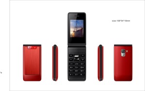 Bán Chạy Điện Thoại Nắp Gập Điện Thoại Di Động Trung Quốc Hai SIM 1.77 Inch Chất Lượng Cao - Product Image 3