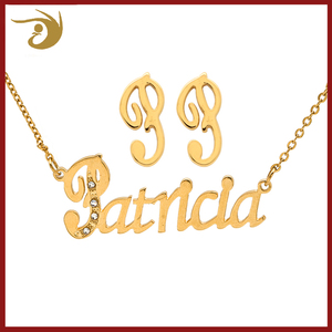 Moti Dubai Chapado En Oro de Joyería Set, 22 k Joyas De Oro Dubai Joyería Set Precio Al Por Mayor, Joyería de La Boda Establece - Product Image 1