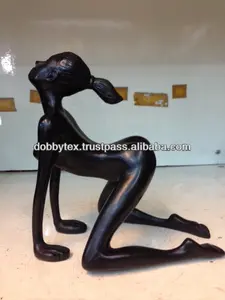 Nude woman resin from Thailand for decoration