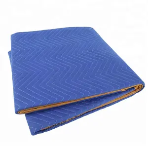 Non Woven Moving Furniture Blanket Non Woven Skin Furniture Protection Felt Quilted Moving Pad Blanket