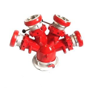 XHYXFire नियंत्रित विभाजित breeching आग hydrant वाल्व 4 तरीके अग्निशमन पानी विभक्त - Product Image 3
