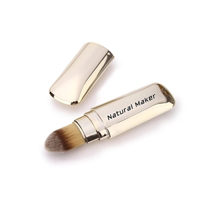 Portátil 1PC retráctil de pinceles de maquillaje <span class=keywords><strong>Pro</strong></span> de fundación de polvo corrector Contorno de cepillos herramientas cosméticas - Product Image 4