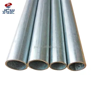 亜鉛メッキ鋼管、丸型erwカーボンgiパイプ、亜鉛メッキ鋼管サイズ軟鋼パイプ建設フェンス