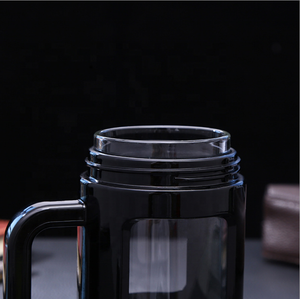 16OZ 450ml Unbreakable Borosilicate Glass Insulated <strong>Water</strong> <strong>Bottle</strong> Tea Strainer <strong>Filter</strong> With Protective Sleeve Case Handle - Product Image 3