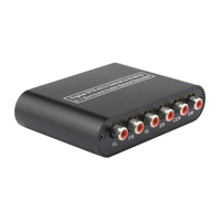 AC3 equipo de Audio sonido decodificador Digital estéreo 5,1 convertidor de decodificador de Audio LPCM a 5,1 de salida analógica de 2,1