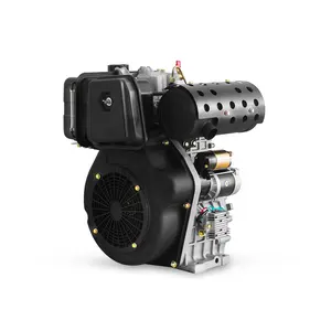 Motor diésel de un solo cilindro refrigerado por aire, 8 hp, 10 hp, 12 hp