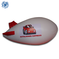 Ballon gonflable à l'hélium zeppelin avec logo et taille personnalisés pour dirigeable gonflable publicitaire