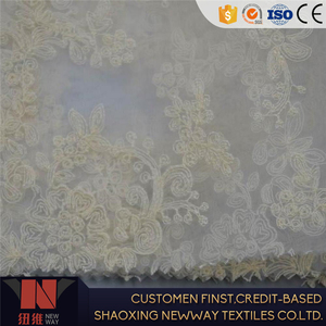 Khả Năng Thích Ứng Tay <span class=keywords><strong>Net</strong></span> <span class=keywords><strong>3D</strong></span> Hoa Thêu Vải Ren - Product Image 2