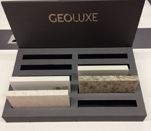 Desktop Plastic Display Rack for Stone Quartz Tile Sample