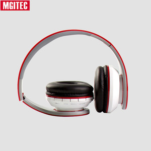 MGITEC headphone berkabel anak-anak, headphone Bluetooth Earphone lipat Volume dalam garis dengan mikrofon nirkabel OEM V5.0 3.5mm Ce - Product Image 5