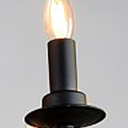Antico castello Europeo stile classico nero puro creativo di ferro 12 supporto della lampada <span class=keywords><strong>lampadario</strong></span> - Product Image 3