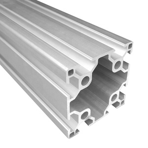 卸売 6000シリーズ 工業用アルミ押出材 <span class=keywords><strong>6060</strong></span> Tスロット & 6063 T5 アルマイト処理 カスタムカットサービス - Product Image 1