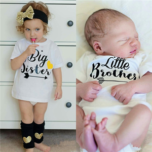 Nuovo Modello di Vestiti Di Bambini in Cotone Bianco Tessuto Tipo Baby T-Shirt Dalla Cina - Product Image 2