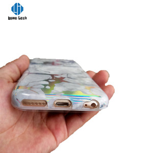 Imd suave mármol rosa Bling láser TPU caja del teléfono de la PC para el Iphone 7 más - Product Image 6