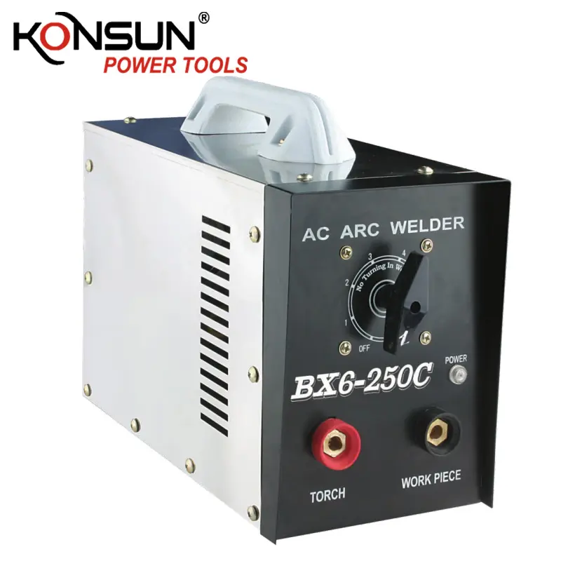 KONSUN Mesin Las BX6 250C AC, Mesin Las ARC Tipe Tap (BX6-250C)