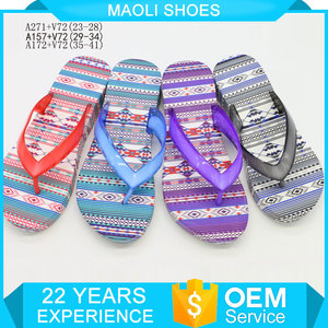 Chanclas de plástico de pvc, zapatilla de gambol