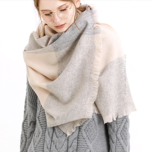 内モンゴルミール印刷カシミアスカーフ中国 - Product Image 1