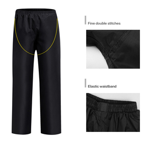 Chubasquero reflectante para motocicleta con impresión de logotipo personalizado OEM con pantalones Chubasquero uniforme de empresa - Product Image 6
