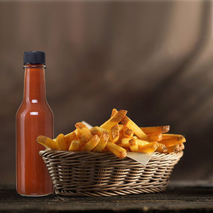 Bouteilles de sauce piquante en <span class=keywords><strong>verre</strong></span> vides de 5 oz <span class=keywords><strong>pour</strong></span> assaisonnements, type Tabasco, avec bouchons et inserts, marques thermorétractables - Product Image 5