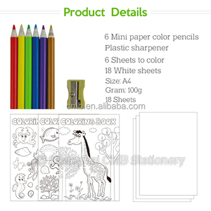 Animales libro para colorear con lápices de colores - Product Image 5