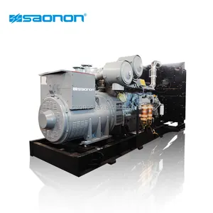 Saonon Copper Motor 900kVA Diesel Generator For Sale Generador Electrico