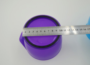 Attrezzature per parrucchieri colorazione tintura plastica tinta <span class=keywords><strong>maschera</strong></span> di gomma ciotola all'ingrosso - Product Image 5