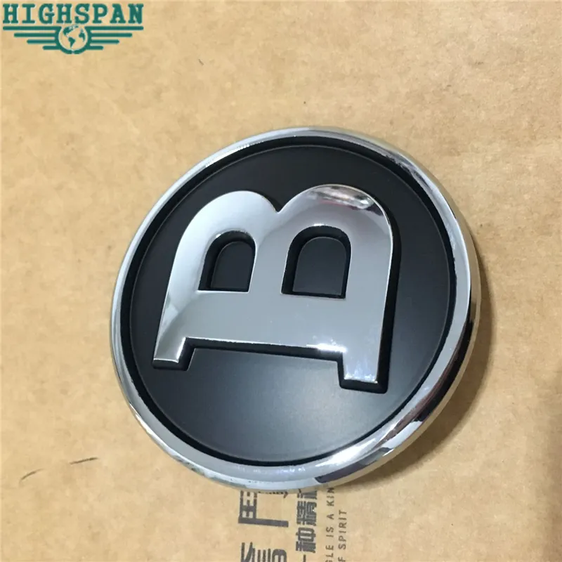 Custom 3D ABS plastic Chrome auto merken logo namen plastic 3d logo voor Auto Vrachtwagen