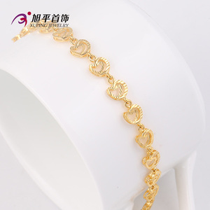 Xuping costume gioielli 24 k oro in lega di ottone a forma di cuore <span class=keywords><strong>bracciali</strong></span> per le donne - Product Image 3