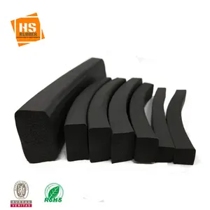 EPDM High temperature resistant extruded rubber seal strip