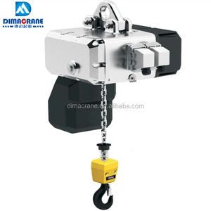 Alto rendimiento estructura compacta Mute <span class=keywords><strong>y</strong></span> ecológico cadena polipasto grúa 1 toneladas 2 toneladas 5 tonelada - Product Image 2