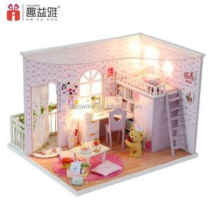 Iiecreate ปริศนาไม้3D สำหรับบ้านขนาดเล็กแบบ <span class=keywords><strong>DIY</strong></span> สำหรับผู้ใหญ่และเด็กของเล่นเพื่อการศึกษาของผู้ใหญ่ - Product Image 2