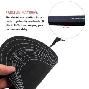 Comode solette di sicurezza per suole di scarpe ricaricabili elettriche scaldino termico per scarpe - Product Image 2