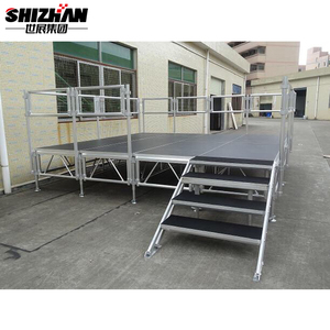 समायोज्य ऊंचाई के साथ पोर्टेबल 1.22 मीटर मंच मंच मंच मंच - Product Image 4
