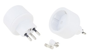 Phổ Loại E J Schuko Ổ Cắm Cắm Đức Cho Thụy Sĩ Du Lịch Adapter Cắm Điện Chuyển Đổi Brass ABS Cho Thụy Sĩ Loại - Product Image 6