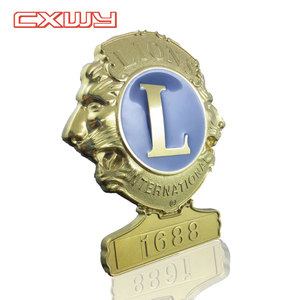 Aleación <span class=keywords><strong>de</strong></span> zinc 3D insignia del coche <span class=keywords><strong>de</strong></span> la marca emblema - Product Image 1