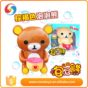Enfants en plastique jouets à bulles Automatique de bande dessinée ours coup bulles - Product Image 4