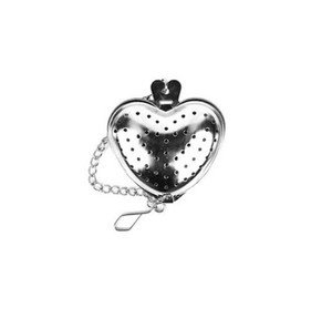 Infusore <span class=keywords><strong>per</strong></span> Tè <span class=keywords><strong>a</strong></span> Forma di Cuore Ecologico, Cucchiaio con Filtro in Acciaio Inox e Gancio, Utensile da Cucina - Product Image 6