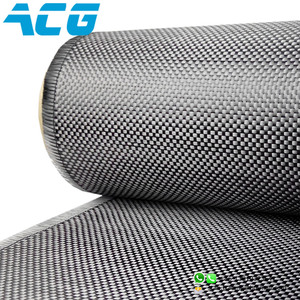Tela de <span class=keywords><strong>Fibra</strong></span> de Carbono Lisa 3K Económica para Laminado - Product Image 2