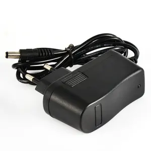 Adaptor Catu Daya Dc Dudukan Dinding 12V 1A 1,5a Steker UE AS untuk Kamera Ccd