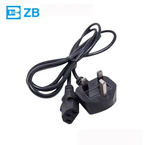 UK 3 Pin Plug 230v Power Cord Power Cable