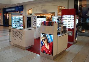 Kunden spezifische Sonnenbrillen Display Stand Mode Moderne Einzelhandel Sonnenbrille Display Optische Shop Design - Product Image 6