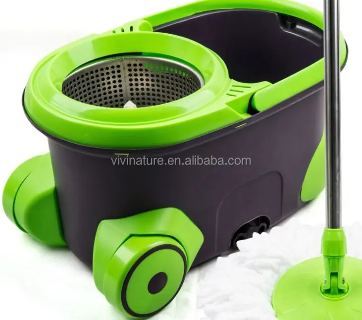 Vivinature power save engine system spin easy mop and easy mop with high spin up mop head