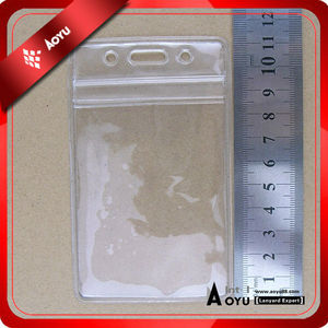 titular de la tarjeta de PVC blando para la exposición / feria / reunión / escuela / <span class=keywords><strong>empresa</strong></span> - Product Image 1
