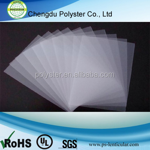 Polycarbonate Film for Printing Positive and Negative